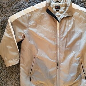 Mens Nike Full Zipper Polyester Jacket 2XL